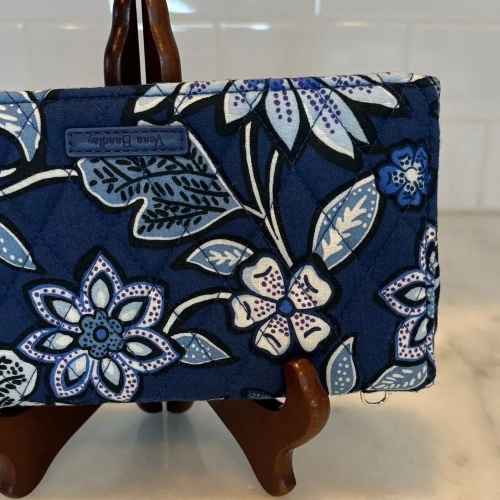 Vera Bradley Wallet Wristlet Crossbody Tropics Tapestry RFID Protection -Retired
